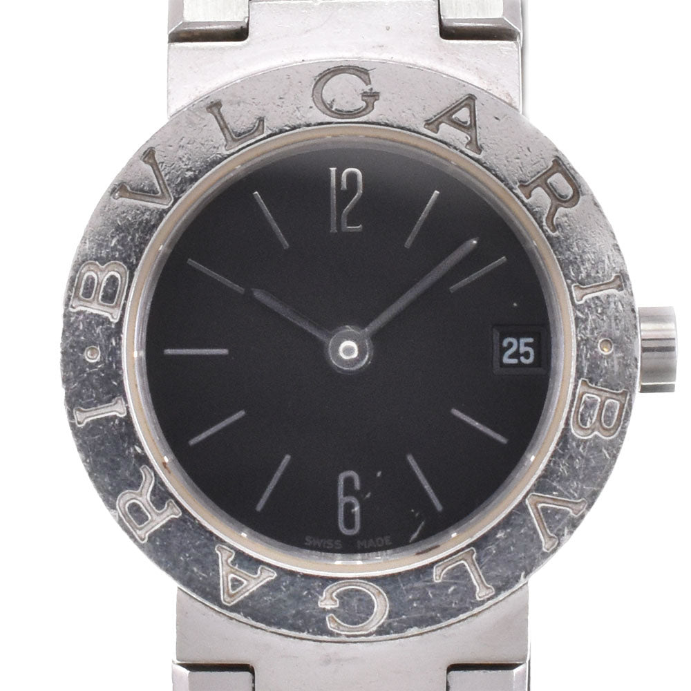 BVLGARI Bvlgari Bvlgari BB23SSD black Dial Quartz Ladies Watch A