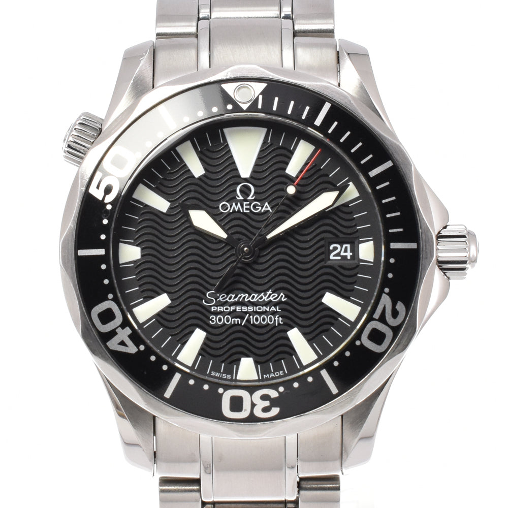 OMEGA Seamaster Professional 300M 2262.50 black Dial Quartz Boy's