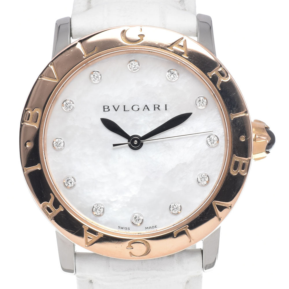 BVLGARI Bvlgari Bvlgari 101893 BBL33WSPGL/12 12P diamond White