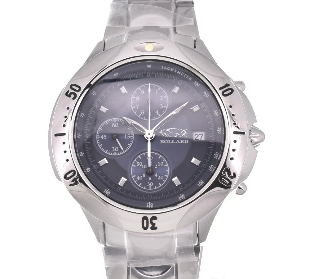 GSX BOLLARD GSX905SBL Chronograph Navy Dial Quartz Men's
 Watch F#116608