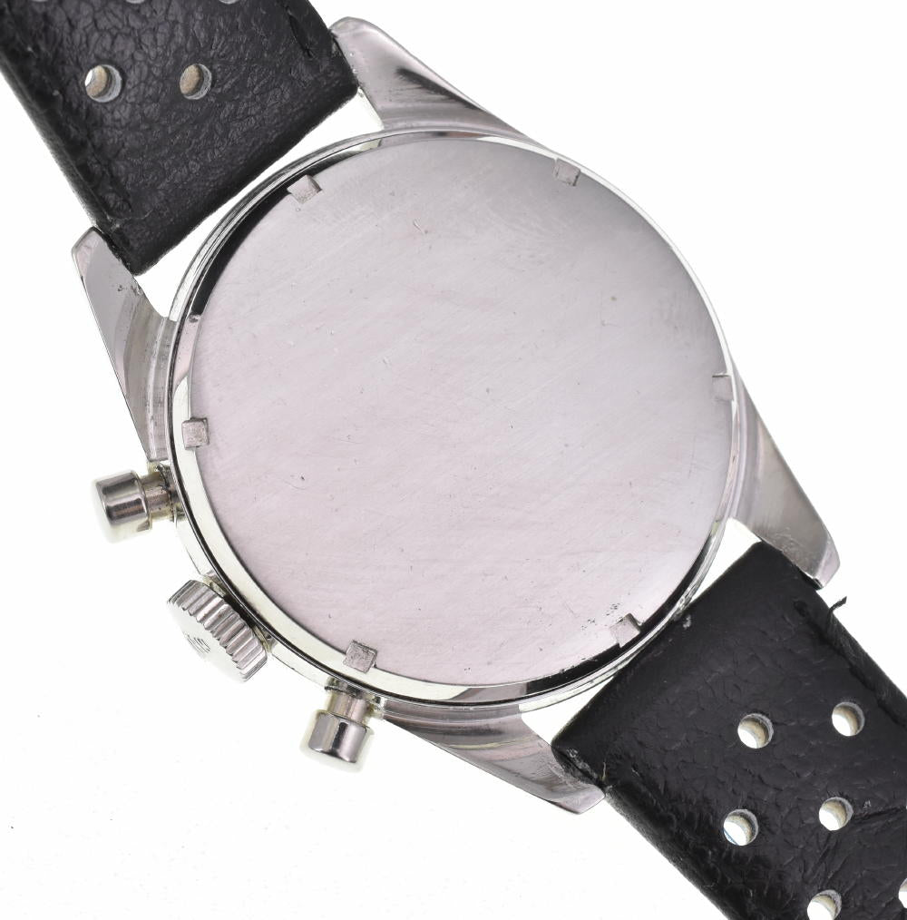 Heuer Carrera Chronograph 7753 vintage Silver Dial Hand Winding Men's
 Watch Z#125805