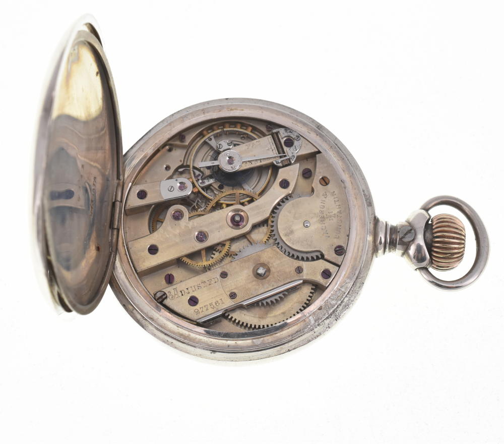 VACHERON CONSTANTIN 7141 SV925 white Dial Hand Winding Men's
 Pocket watch Z#125806