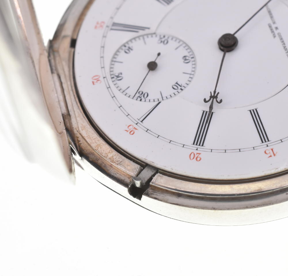 VACHERON CONSTANTIN 7141 SV925 white Dial Hand Winding Men's
 Pocket watch Z#125806