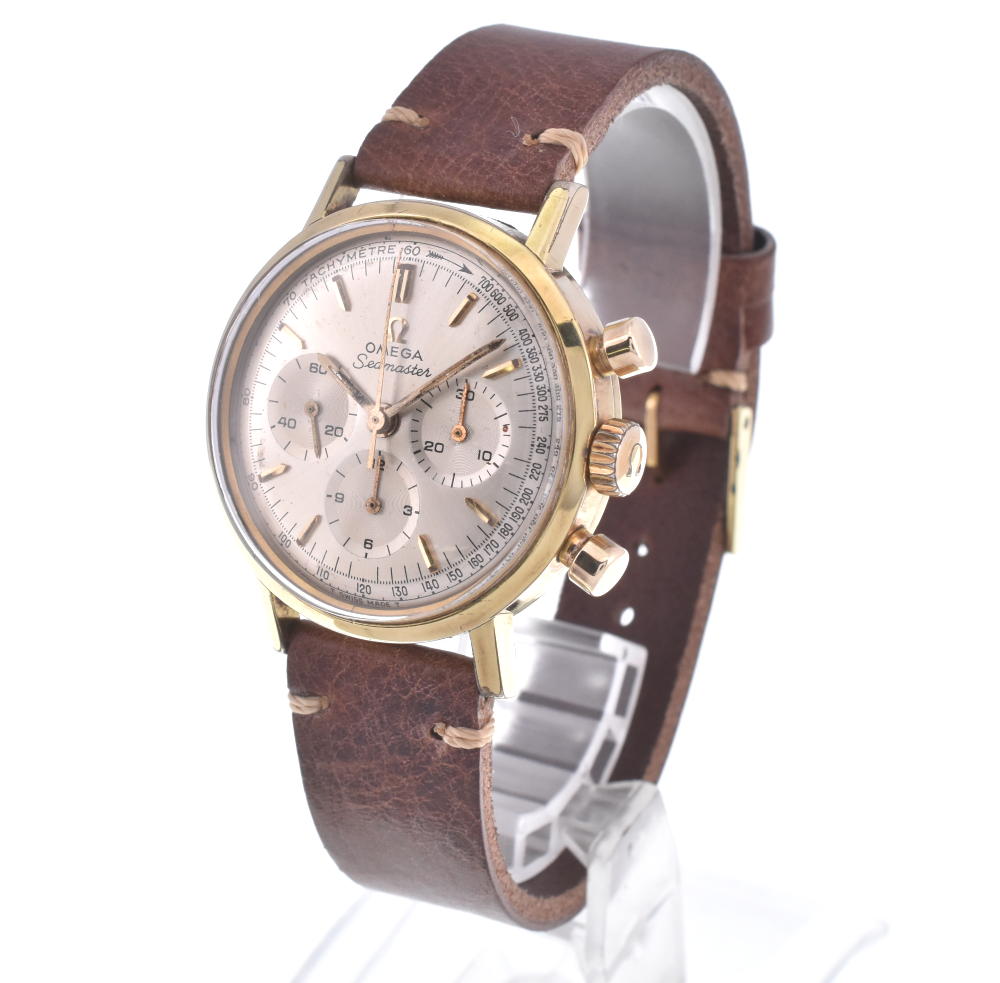 OMEGA Seamaster 105.005 Vintage 1967 Chronograph Cal.321 Silver Dial Hand Winding Men's
 Watch Z#150294