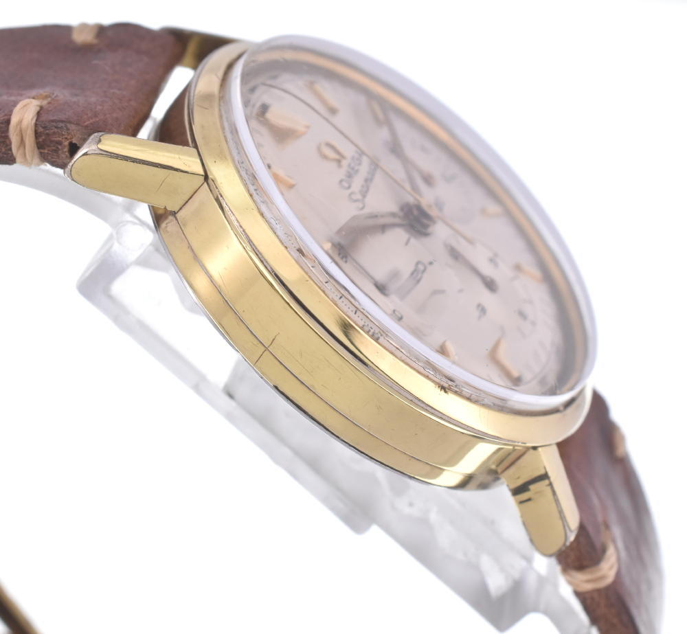 OMEGA Seamaster 105.005 Vintage 1967 Chronograph Cal.321 Silver Dial Hand Winding Men's
 Watch Z#126017