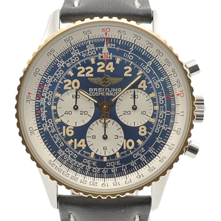 BREITLING Navitimer Cosmo Note D12022 Chronograph Blue / Silver Dial Hand Winding Men's
 Watch L#126543