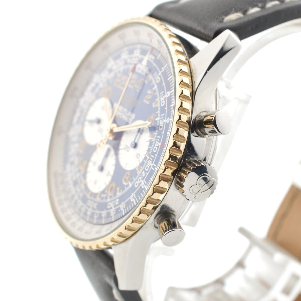 BREITLING Navitimer Cosmo Note D12022 Chronograph Blue / Silver Dial Hand Winding Men's
 Watch L#126543