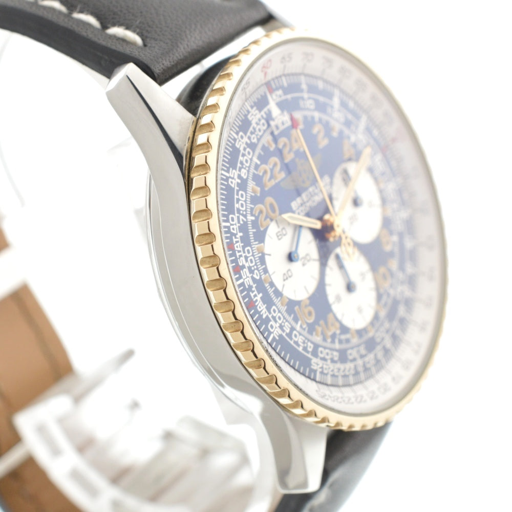 BREITLING Navitimer Cosmo Note D12022 Chronograph Blue / Silver Dial Hand Winding Men's
 Watch L#126543