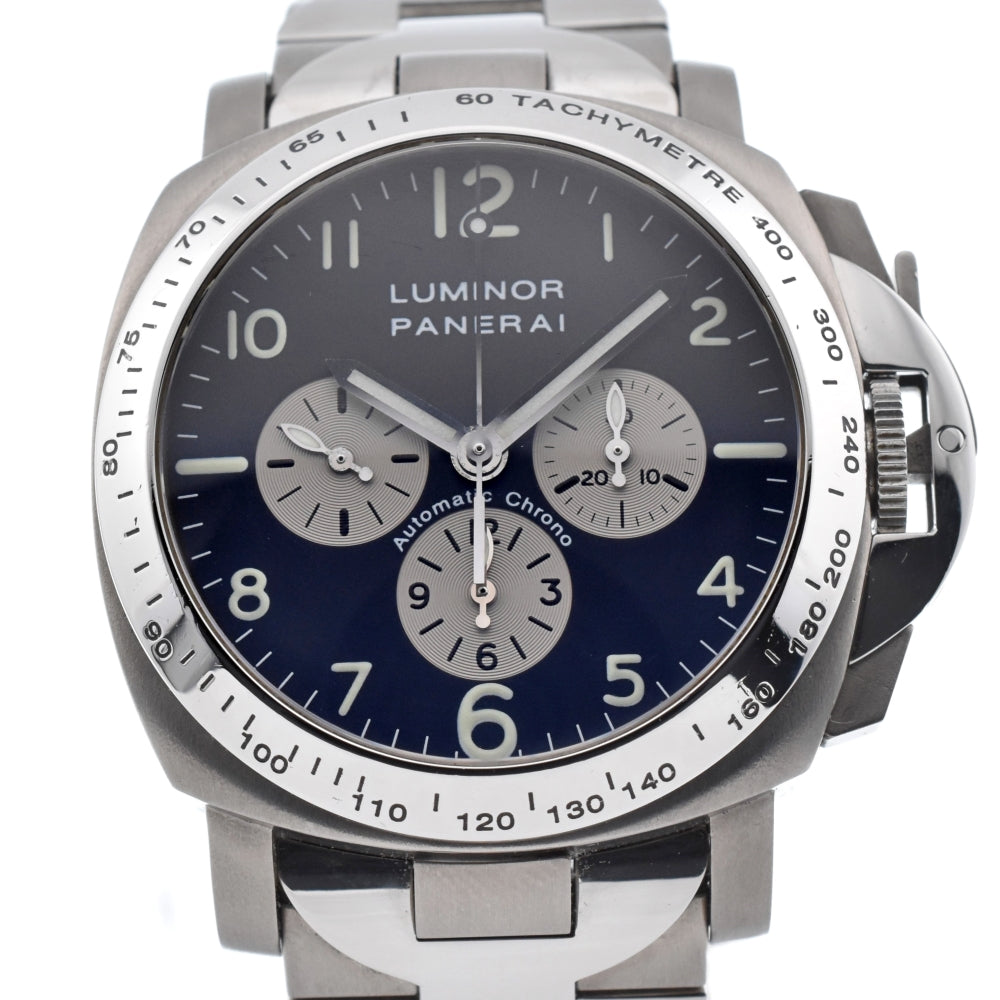PANERAI Luminor PAM00052 Chronograph black Dial Automatic Men's
 Watch Z#150286