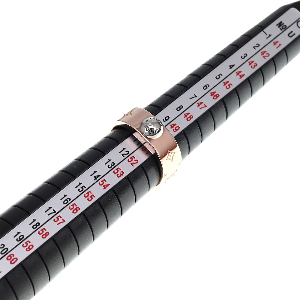 LOUIS VUITTON nanogram ring M00213 Size 50/JP10 Metal Ladies
 jewelry S#133654