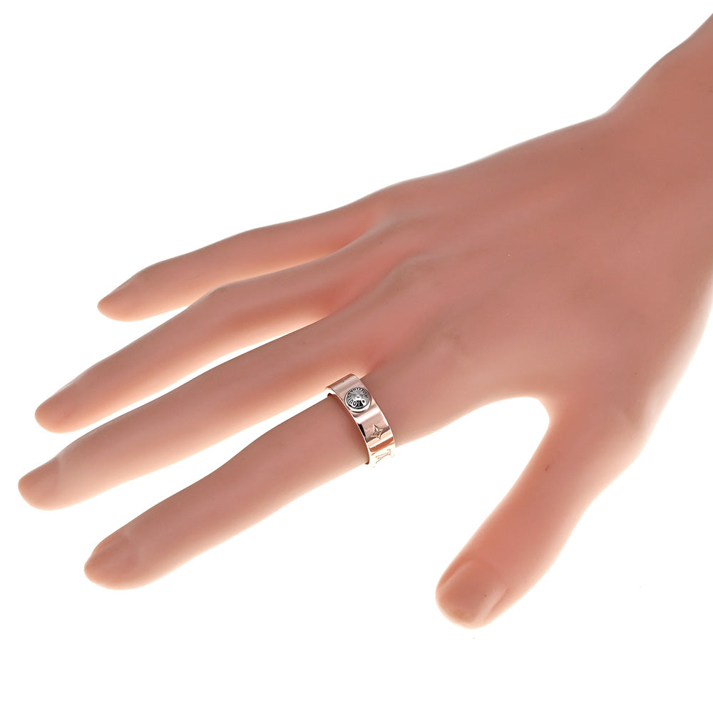 LOUIS VUITTON nanogram ring M00213 Size 50/JP10 Metal Ladies
 jewelry S#133654