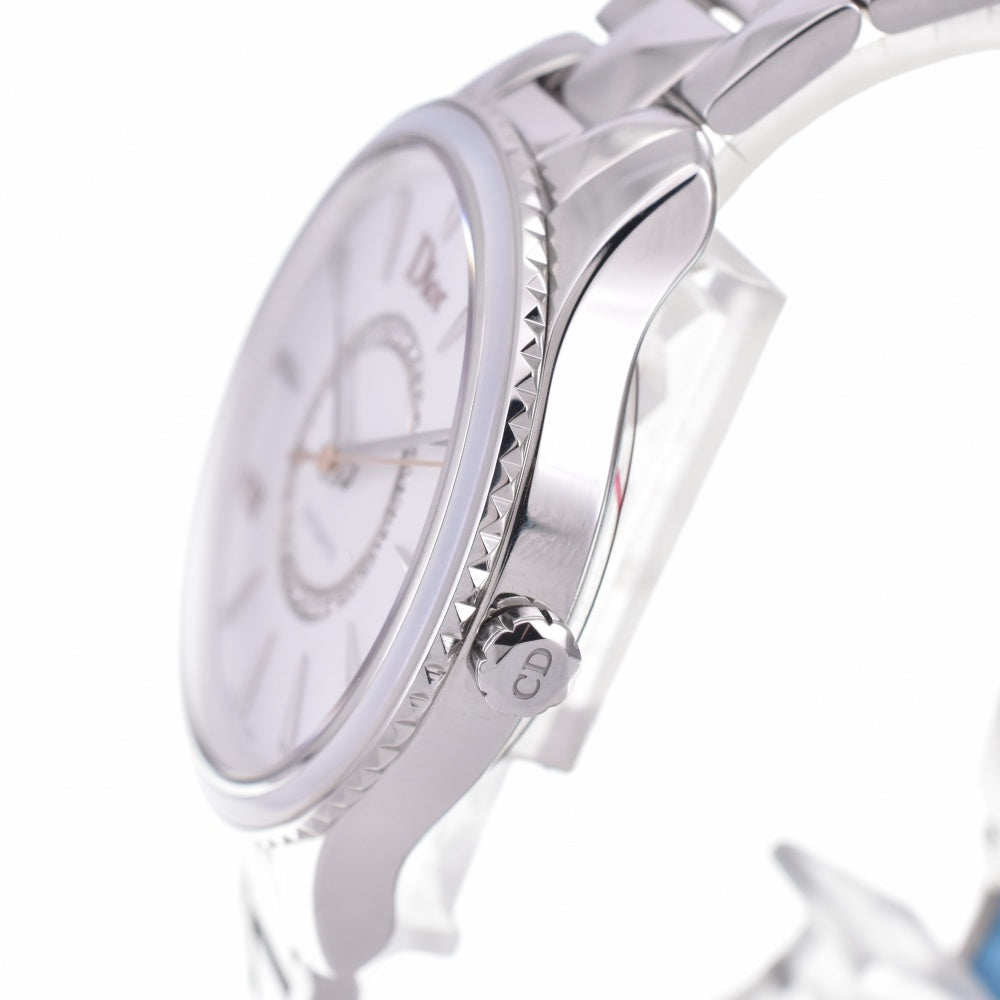 with paper Dior VIII CD153512M001 diamond White shell Dial Automatic Ladies
 Watch N#143204