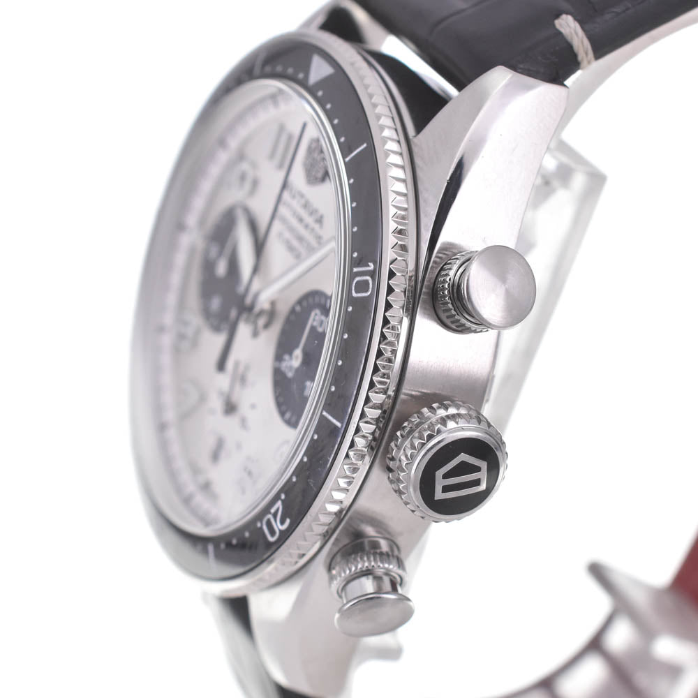 with paper TAG HEUER Otavia CBE511B.FC8279 60th Anniversary Flyback Chronograph Silver / Black Dial Automatic Men's
 Watch L#134394