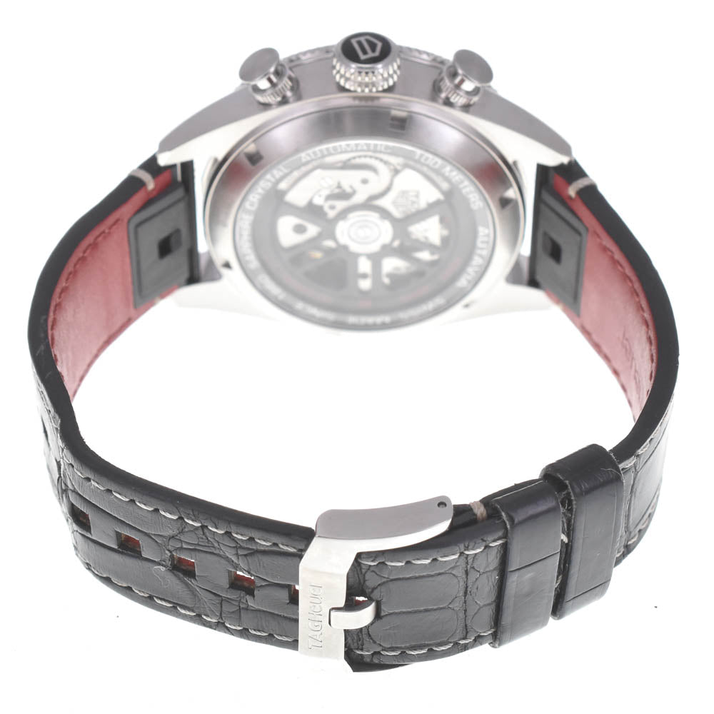 with paper TAG HEUER Otavia CBE511B.FC8279 60th Anniversary Flyback Chronograph Silver / Black Dial Automatic Men's
 Watch L#134394