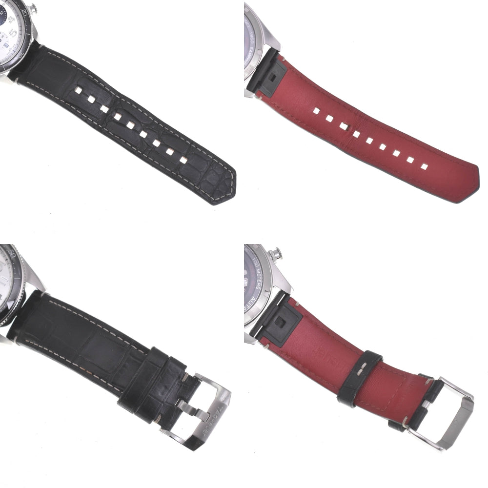 with paper TAG HEUER Otavia CBE511B.FC8279 60th Anniversary Flyback Chronograph Silver / Black Dial Automatic Men's
 Watch L#134394