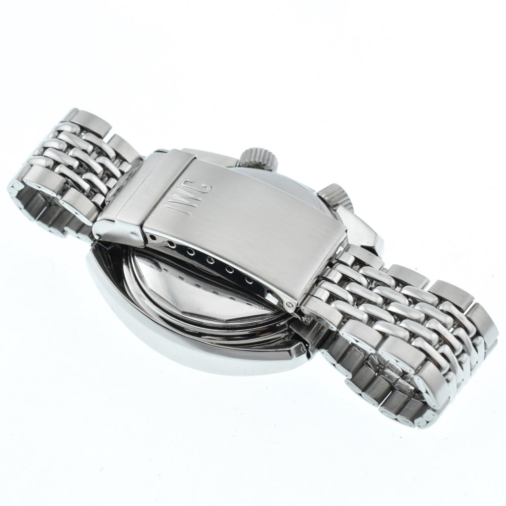 with paper IWC SCHAFFHAUSEN Aqua timer Ref.1816 vintage Date Cal.8541B Red Dial Automatic Men's
 Watch Z#134494