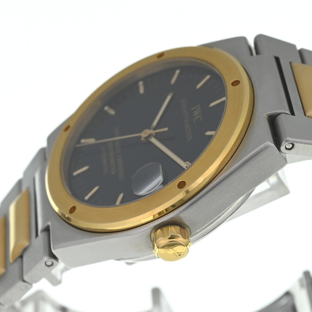 IWC SCHAFFHAUSEN IW3521 YG bezel black Dial Automatic Men's
 Watch Z#134567