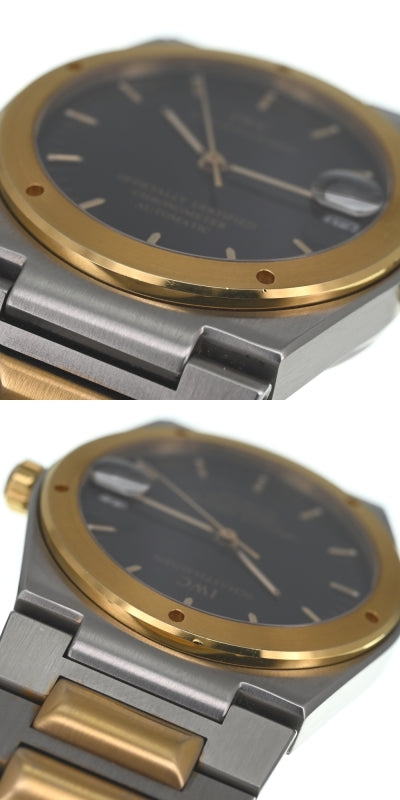 IWC SCHAFFHAUSEN IW3521 YG bezel black Dial Automatic Men's
 Watch Z#134567