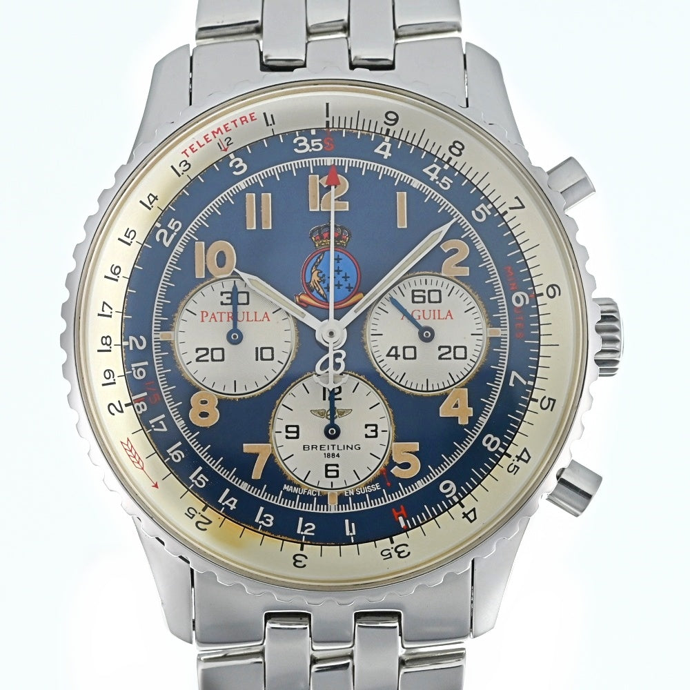 BREITLING Navitimer 92 A30022 Patrura Aguilar Limited to 1000 pieces blue Dial Automatic Men's
 Watch Z#134688