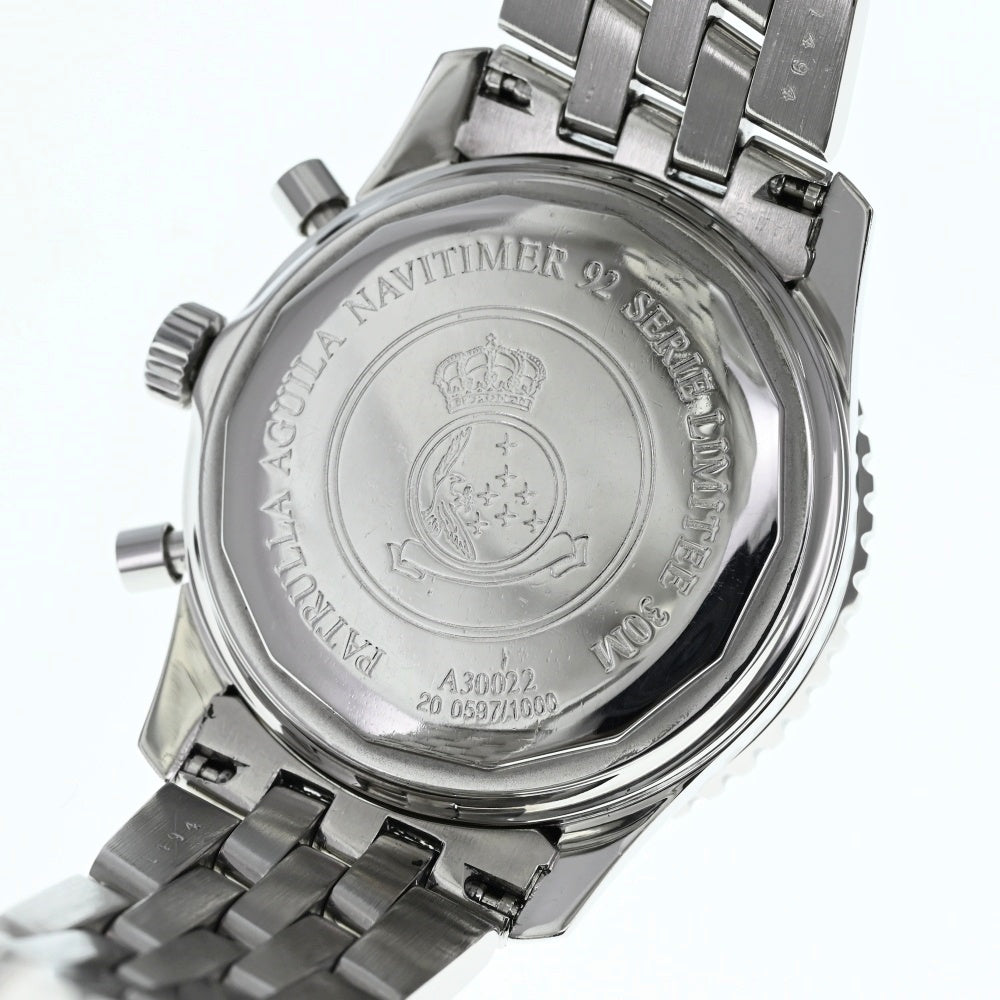 BREITLING Navitimer 92 A30022 Patrura Aguilar Limited to 1000 pieces blue Dial Automatic Men's
 Watch Z#134688