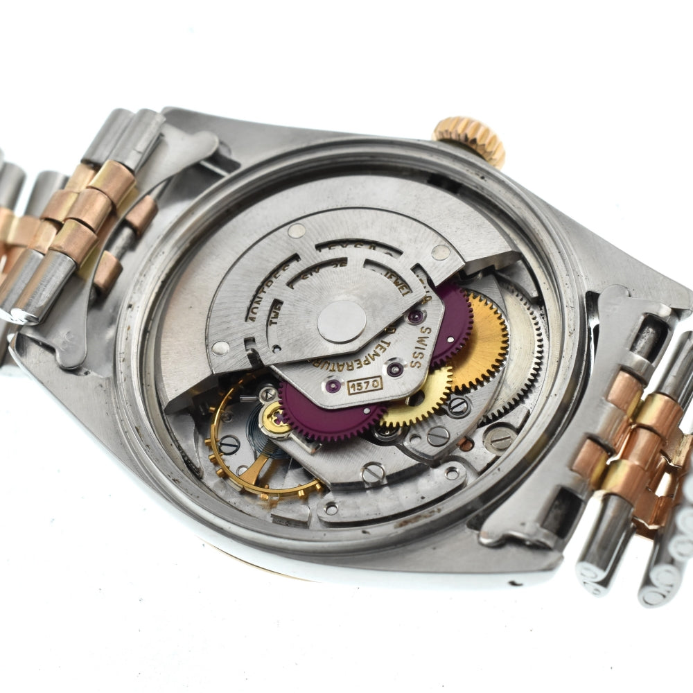 ROLEX Oyster Perpetual DATEJUST Ref.1601 vintage Stainless Steel/PG Cal.1570 Silver Dial Automatic Men's
 Watch Z#135498