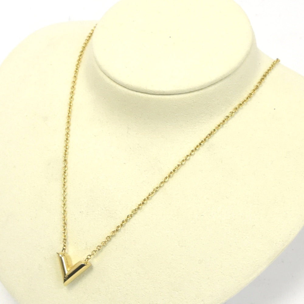 LOUIS VUITTON M61083 Necklace Essential V Ladies
 jewelry S#135598