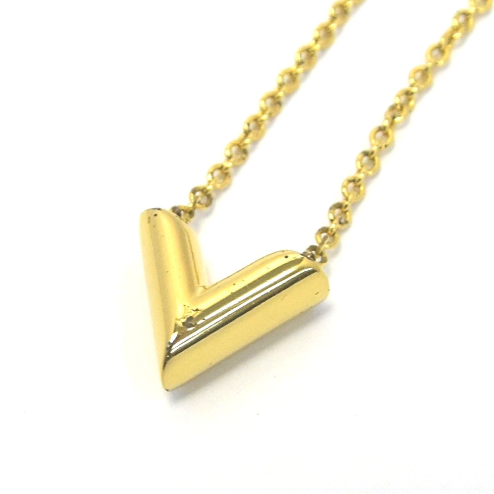 LOUIS VUITTON M61083 Necklace Essential V Ladies
 jewelry S#135598