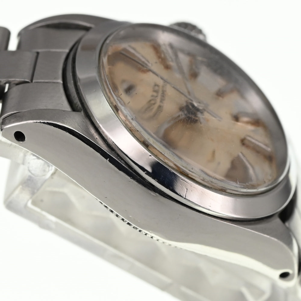 ROLEX Oyster perpetual 6618 vintage Cal.1161 Silver Dial Automatic Ladies
 Watch □#135662