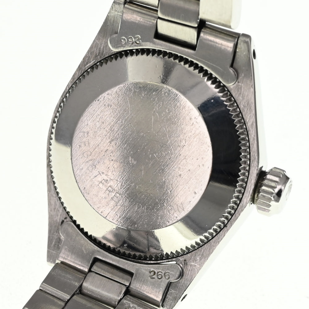 ROLEX Oyster perpetual 6618 vintage Cal.1161 Silver Dial Automatic Ladies
 Watch □#135662