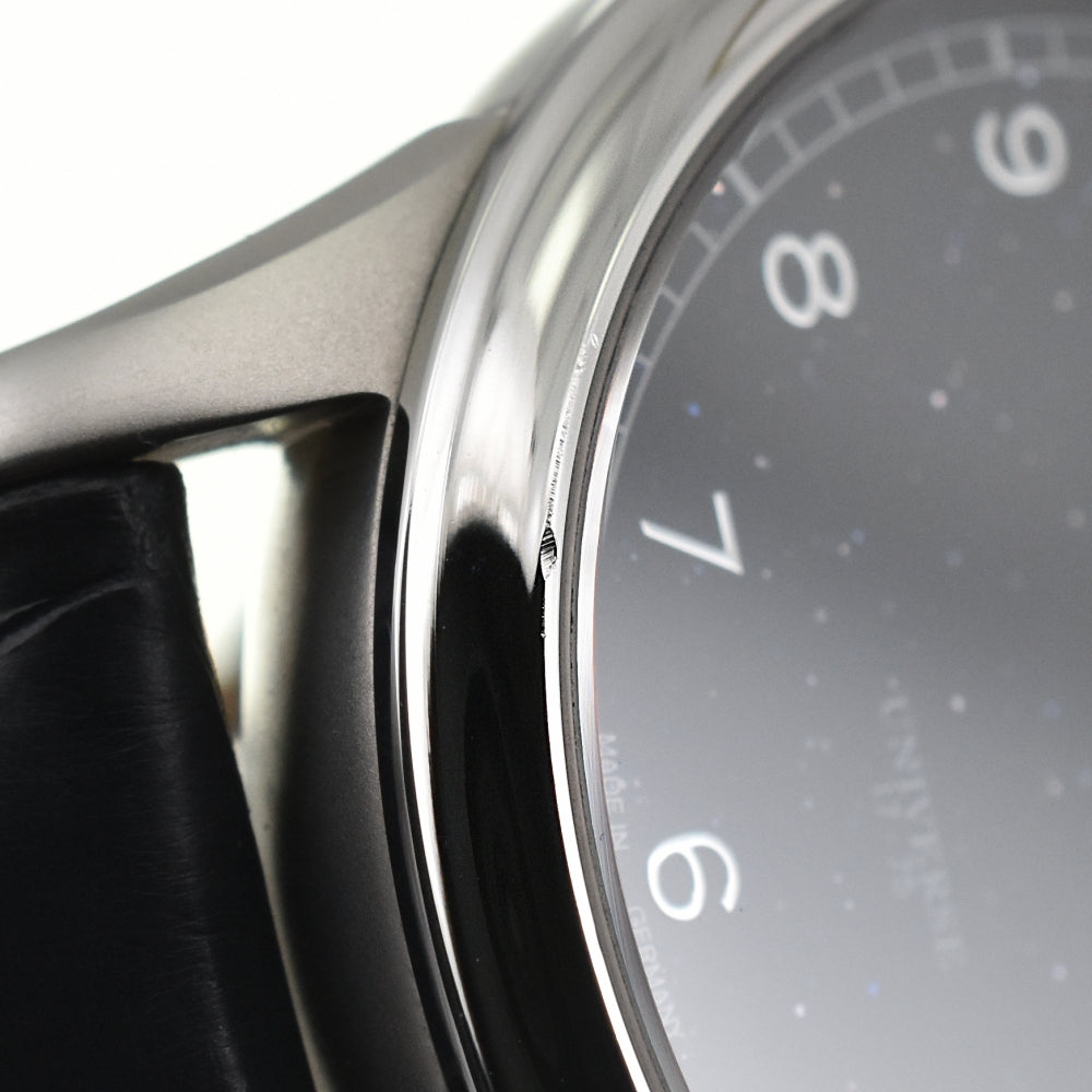 SCHAUBURG WATCH Lindbergh & Benson PANORAMA-GDSTN Limited to 75 pieces worldwide Dark Blue (Goldstone) Dial Automatic Men's
 Watch Z#135696