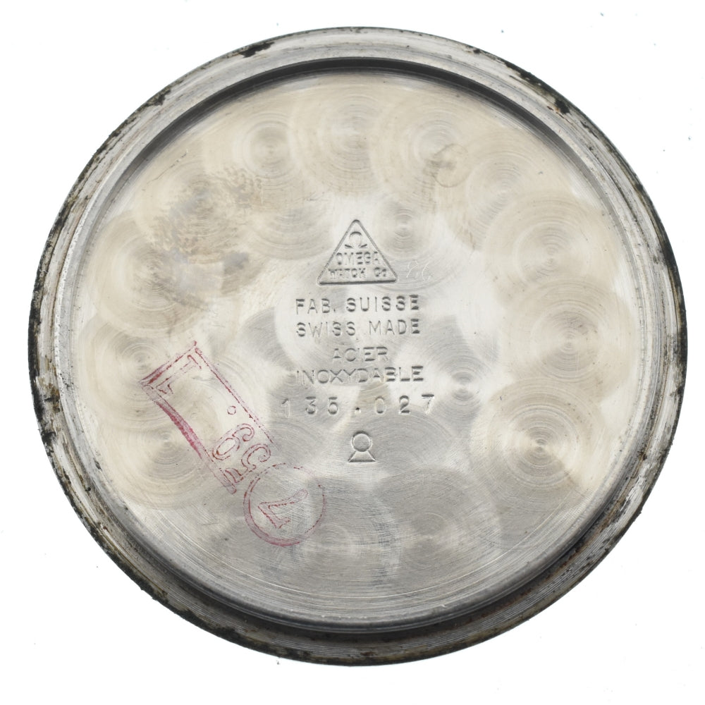 OMEGA Seamaster 120 Ref.135.027 vintage Cal.601 black Dial Hand Winding Men's
 Watch Z#135831