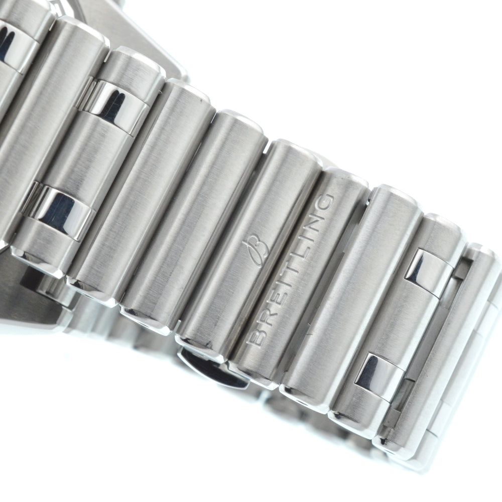 BREITLING Chronomat B01 42 AB0134 Japan edition Black / Silver Dial Automatic Men's
 Watch □#136133