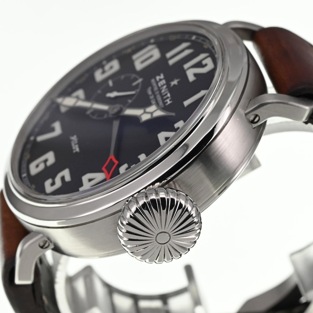 ZENITH Zenith Pilot Aeronef Type 20 GMT 03.2430.693/21.C723 black Dial Automatic Men's
 Watch □#136177