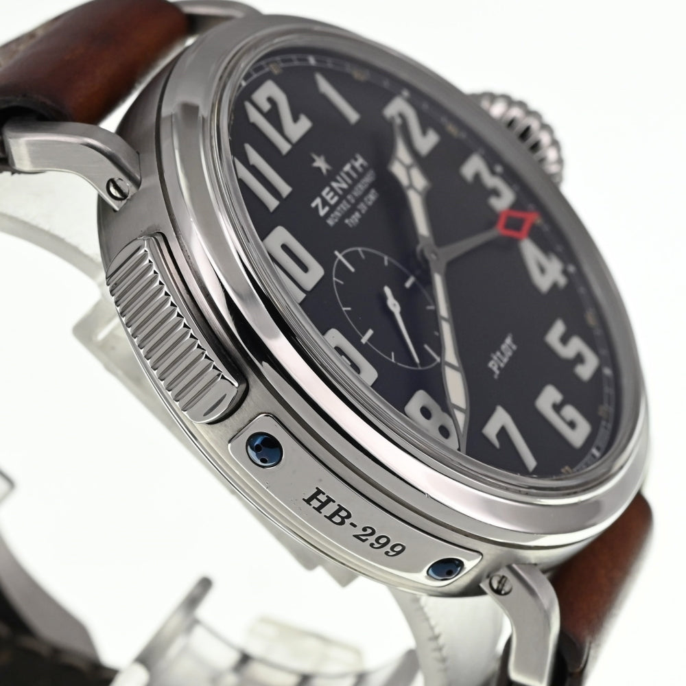 ZENITH Zenith Pilot Aeronef Type 20 GMT 03.2430.693/21.C723 black Dial Automatic Men's
 Watch □#136177