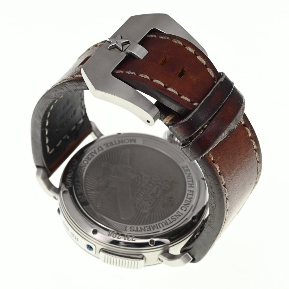 ZENITH Zenith Pilot Aeronef Type 20 GMT 03.2430.693/21.C723 black Dial Automatic Men's
 Watch □#136177