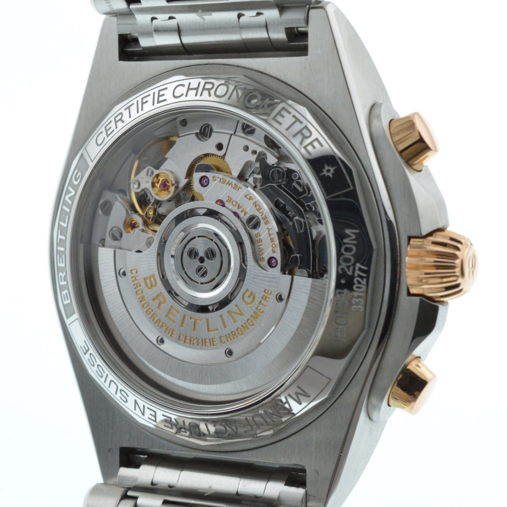 with paper BREITLING Chronomat B01 42 IB0134 Date Silver Dial Automatic Men's
 Watch □#136421