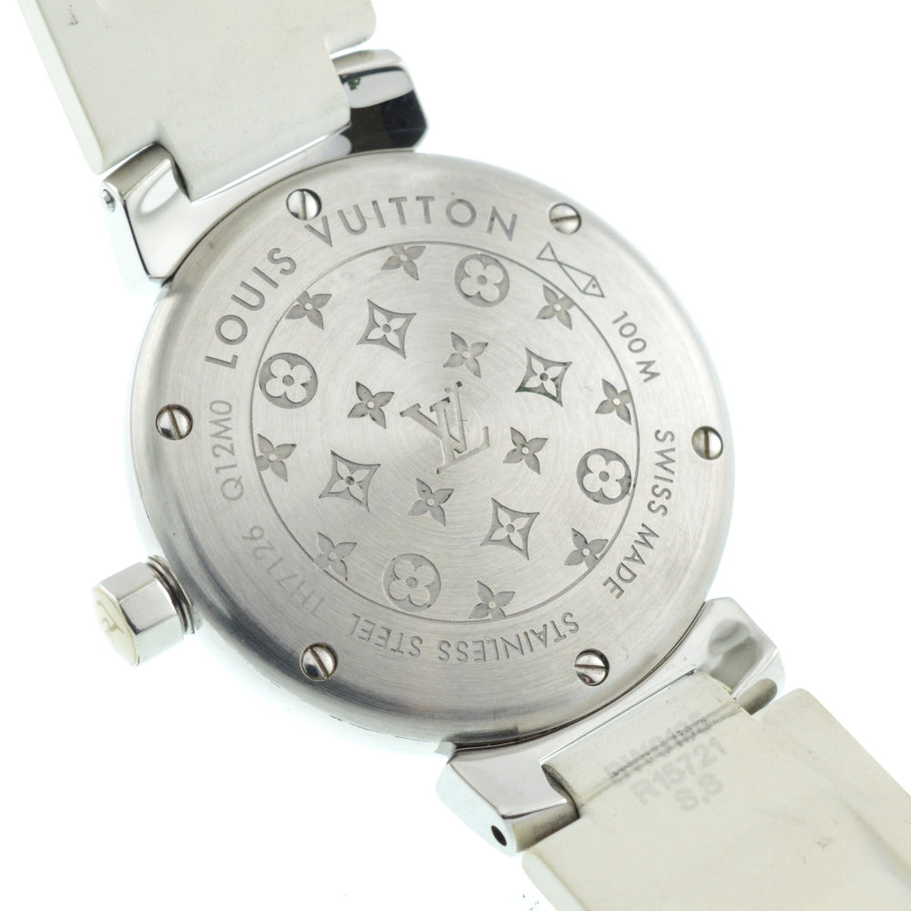 LOUIS VUITTON Lovely cup Q12M0 12P diamond White shell Dial Quartz Ladies
 Watch □#136430