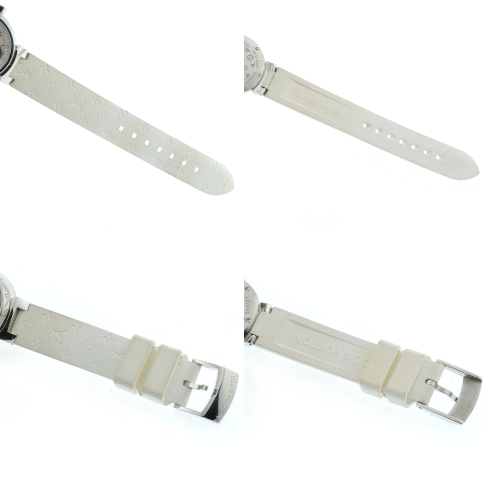 LOUIS VUITTON Lovely cup Q12M0 12P diamond White shell Dial Quartz Ladies
 Watch □#136430