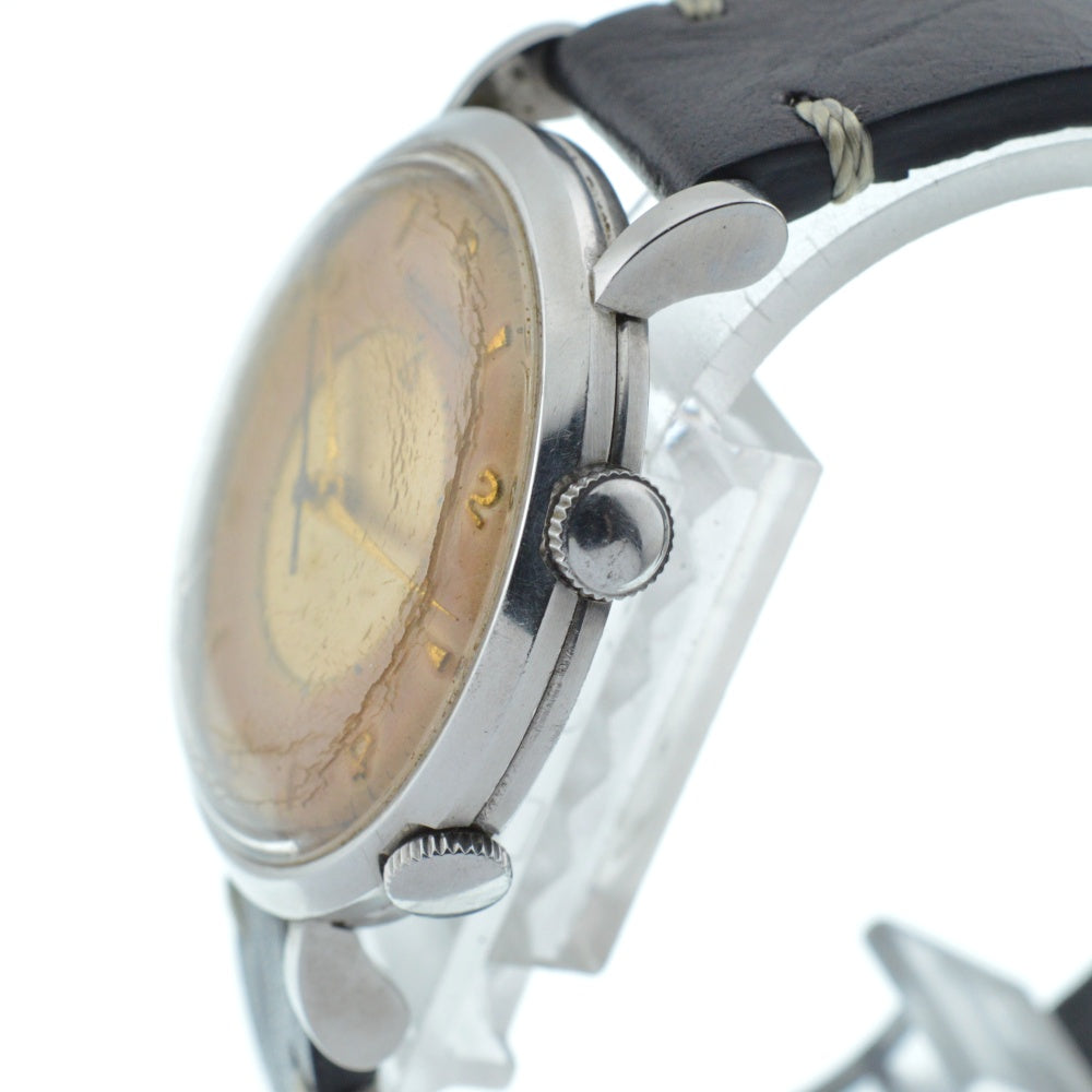 JAEGER-LECOULTRE Memovox early model vintage Alarm Cal.P489 Silver Dial Hand Winding Men's
 Watch □#136431