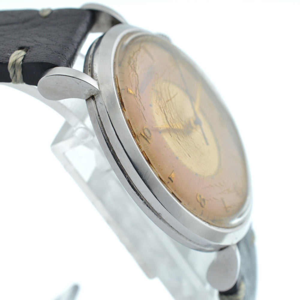 JAEGER-LECOULTRE Memovox early model vintage Alarm Cal.P489 Silver Dial Hand Winding Men's
 Watch □#136431