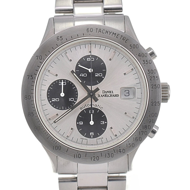 DANIEL JEANRICHARD Chronograph Date 10009 Limited to 150 Silver / Black Dial Automatic Men's
 Watch □#136560