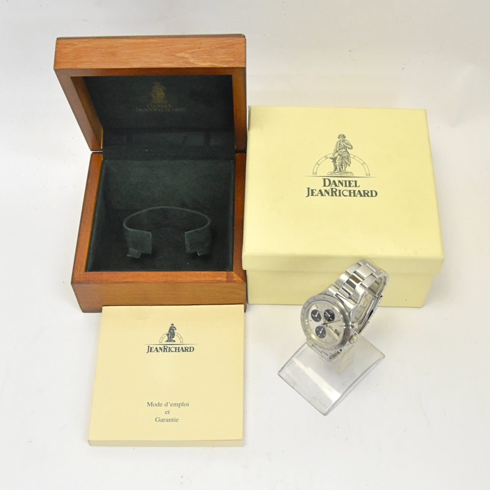 DANIEL JEANRICHARD Chronograph Date 10009 Limited to 150 Silver / Black Dial Automatic Men's
 Watch □#136560