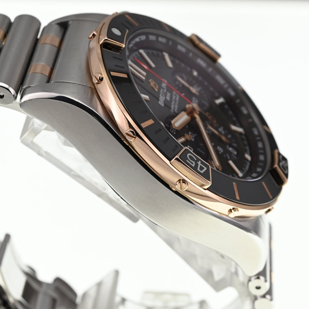 with paper BREITLING Super Chronomat B01 UB0136 Chronograph Date green Dial Automatic Men's
 Watch A#136613