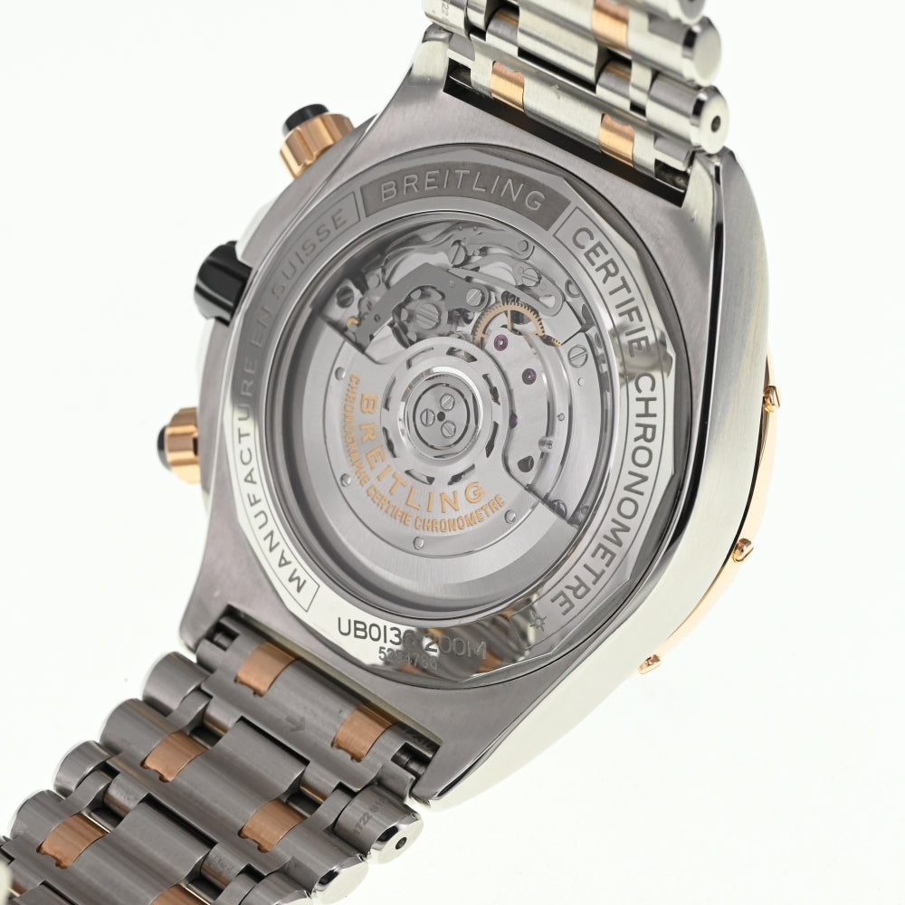 with paper BREITLING Super Chronomat B01 UB0136 Chronograph Date green Dial Automatic Men's
 Watch A#136613