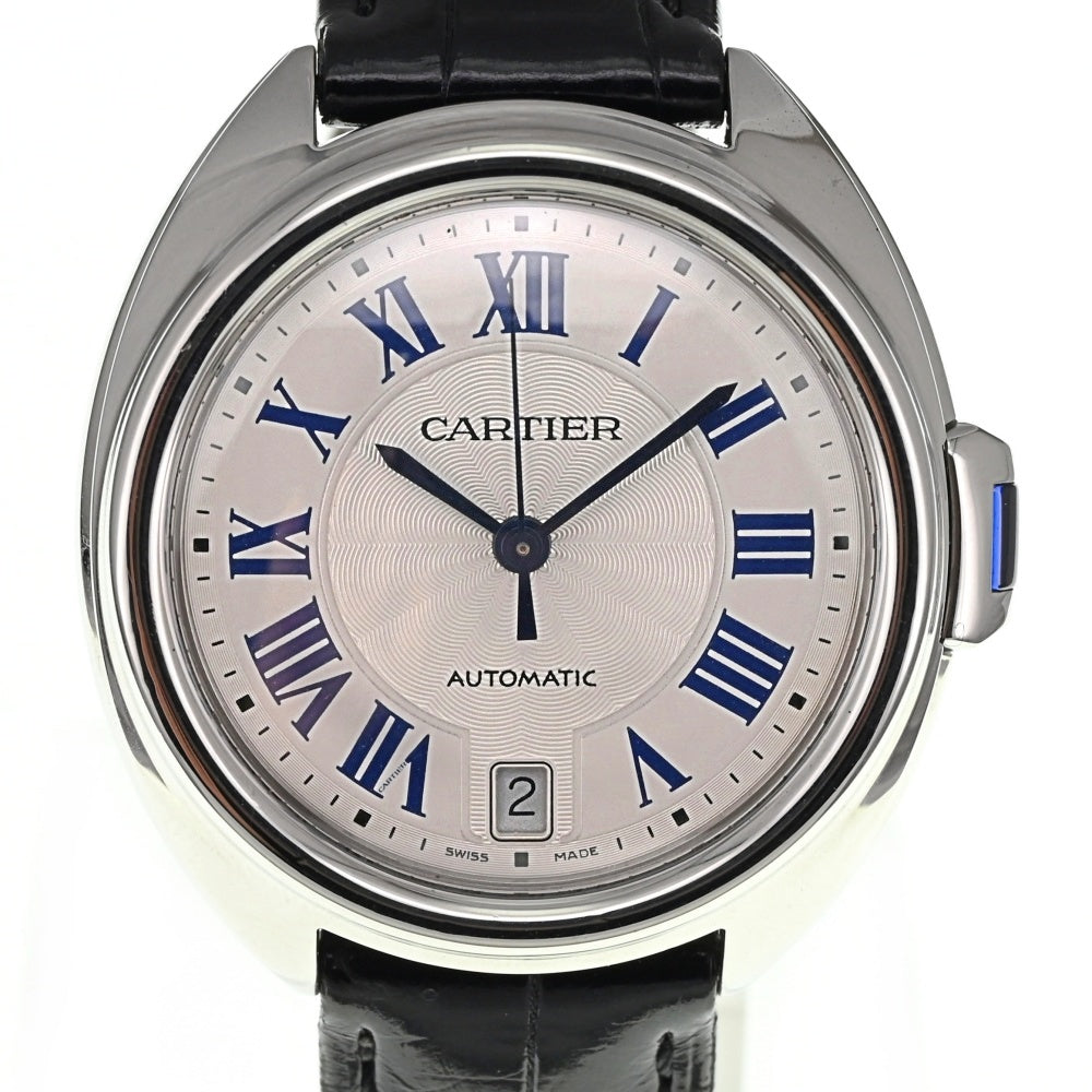 CARTIER Clé de Cartier 1.4" WSCL0017 Date Silver Dial Automatic Unisex
 Watch □#136696