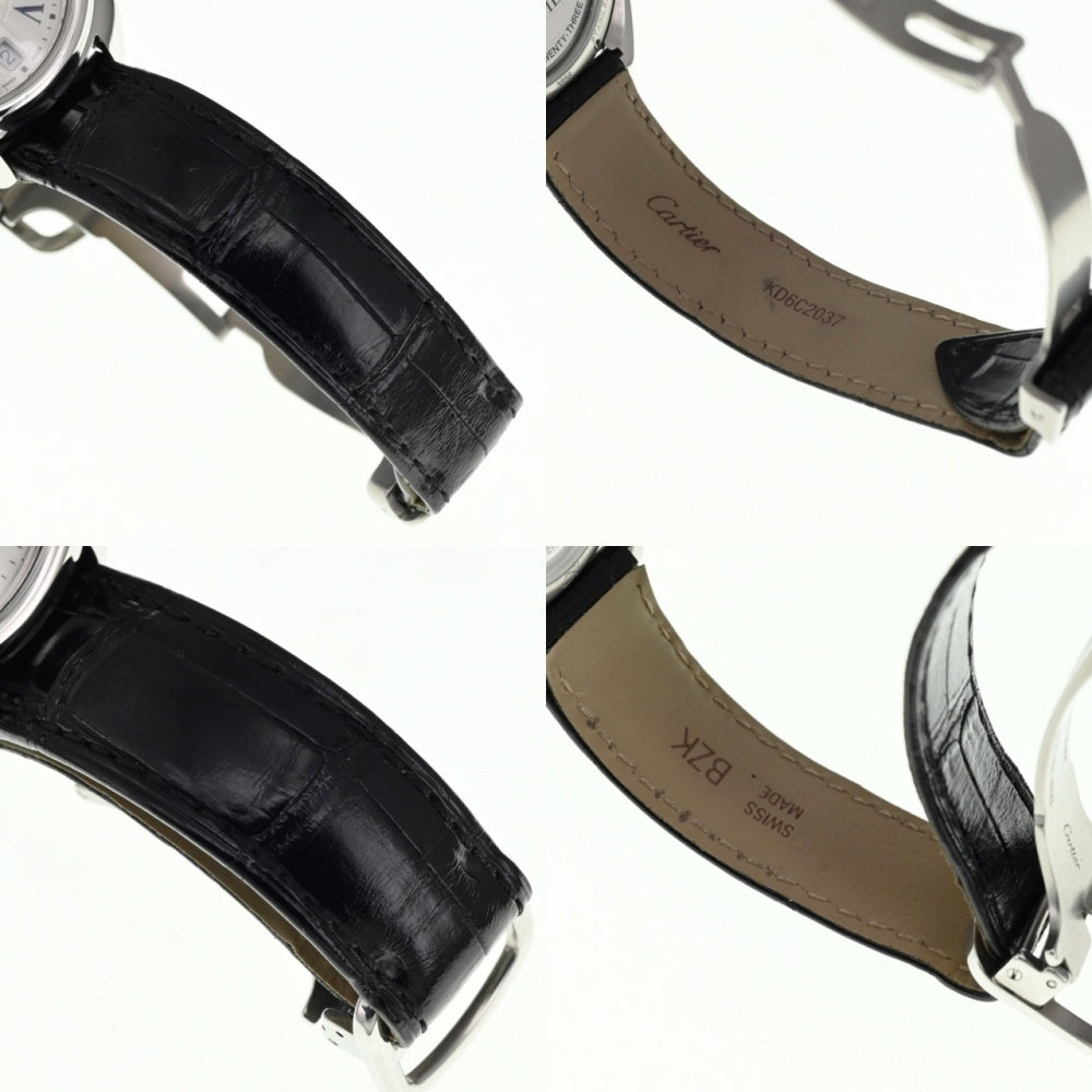 CARTIER Clé de Cartier 1.4" WSCL0017 Date Silver Dial Automatic Unisex
 Watch □#136696