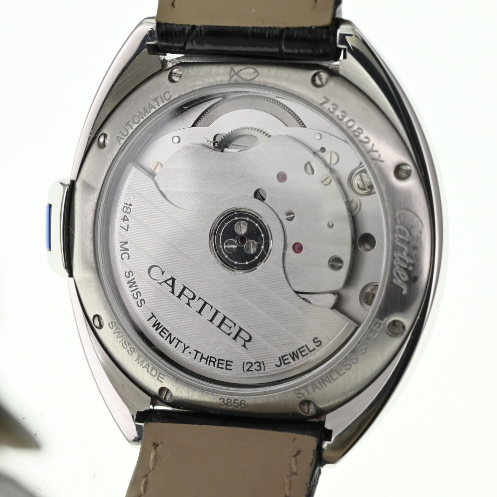 CARTIER Clé de Cartier 1.4" WSCL0017 Date Silver Dial Automatic Unisex
 Watch □#136696