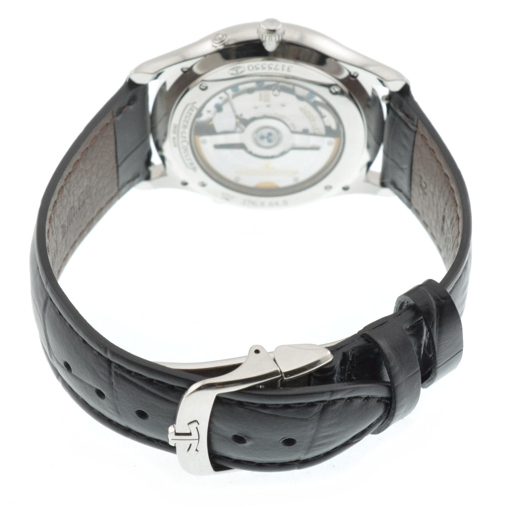 with paper JAEGER-LECOULTRE Master Ultra Slim Moon 39 Q1368470 black Dial Automatic Men's
 Watch L#137062