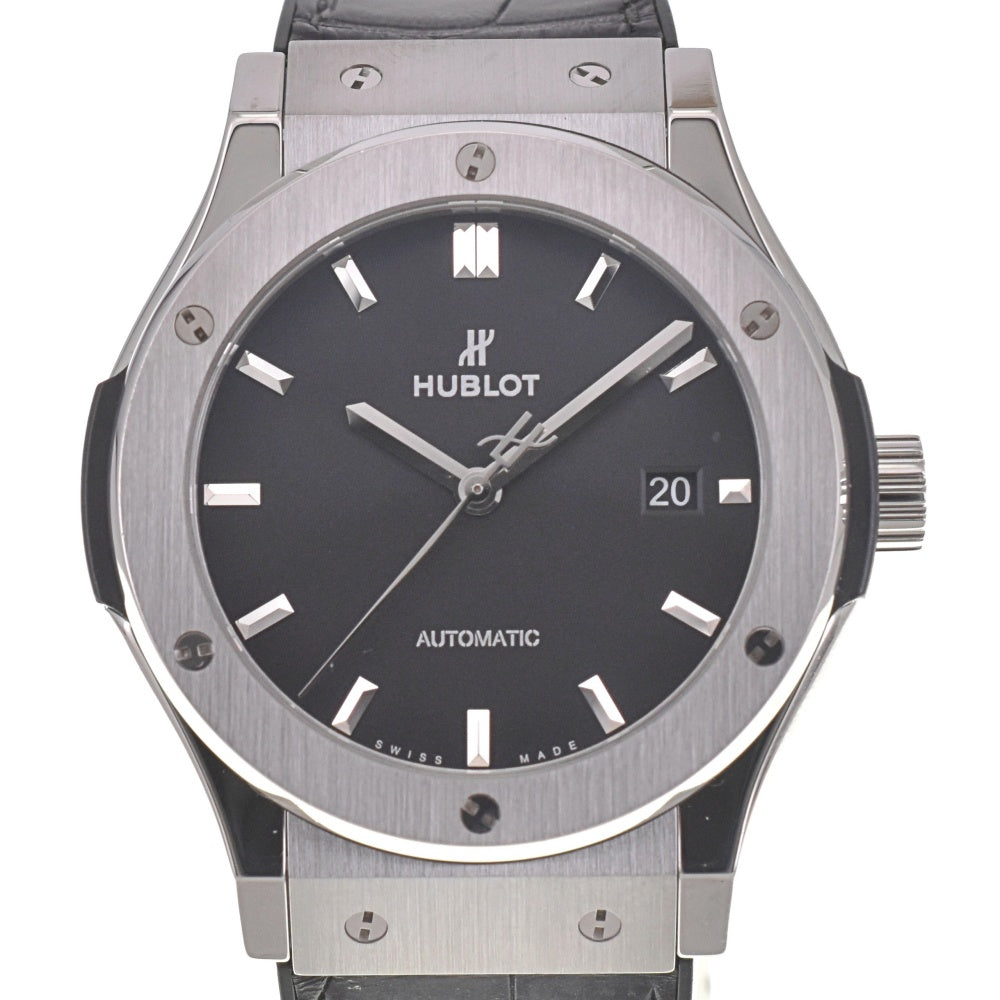 HUBLOT Classic Fusion Titanium 542.NX.1171.LR black Dial Automatic Men's
 Watch Q#137067