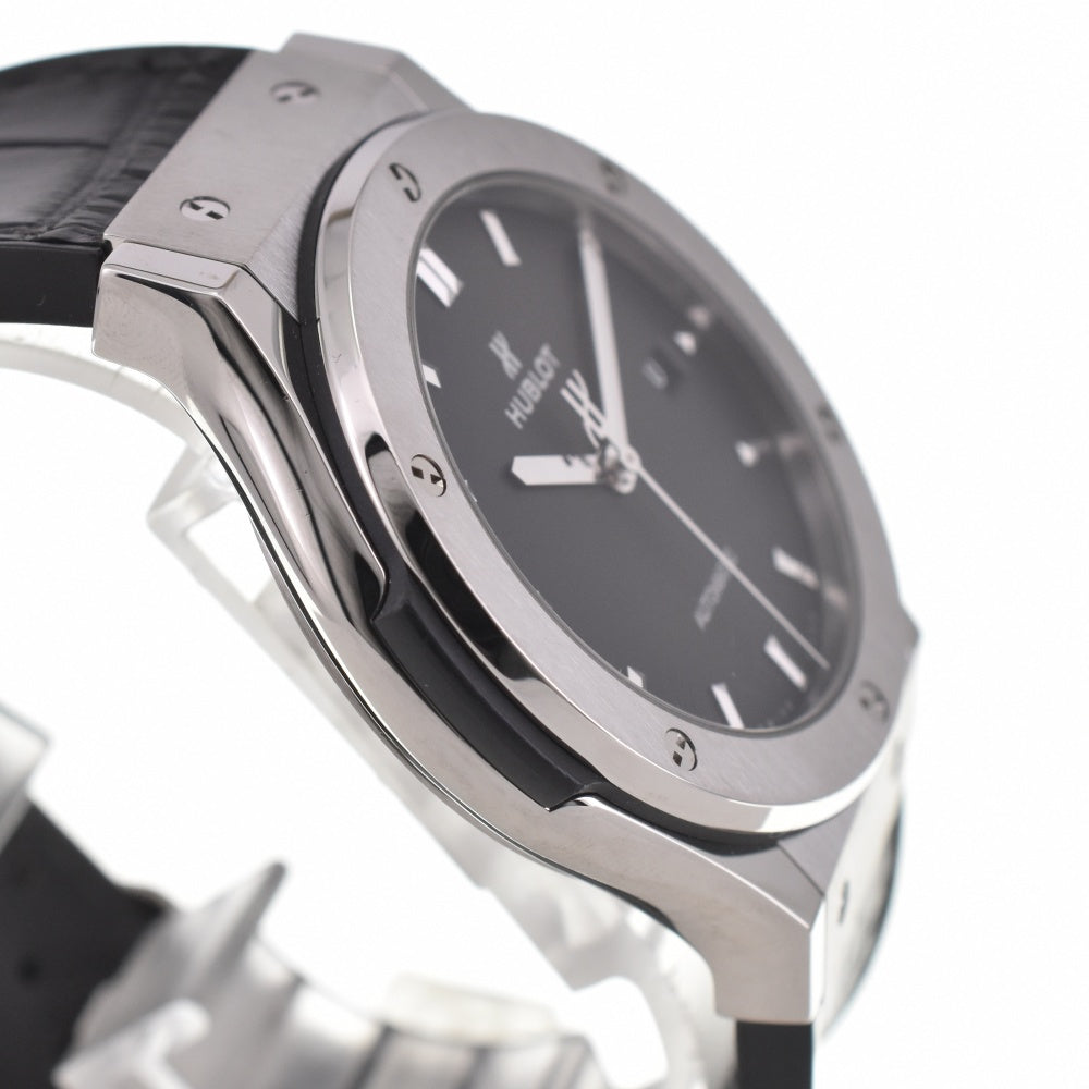 HUBLOT Classic Fusion Titanium 542.NX.1171.LR black Dial Automatic Men's
 Watch Q#137067